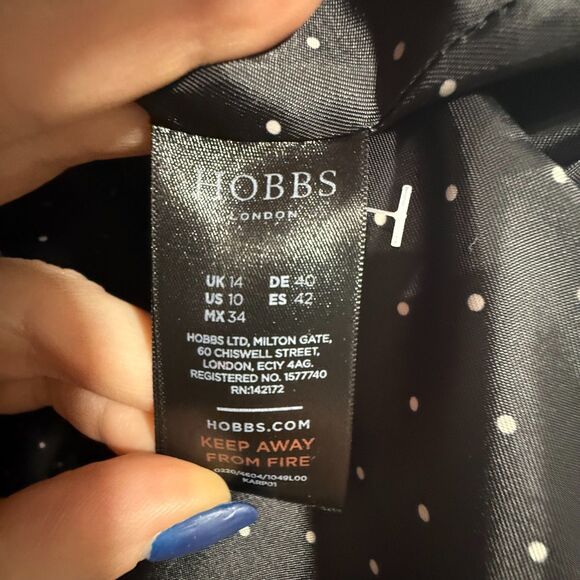 Hobbs Hackness Wool Jacket - Raspberry 10 - Picture 7 of 8